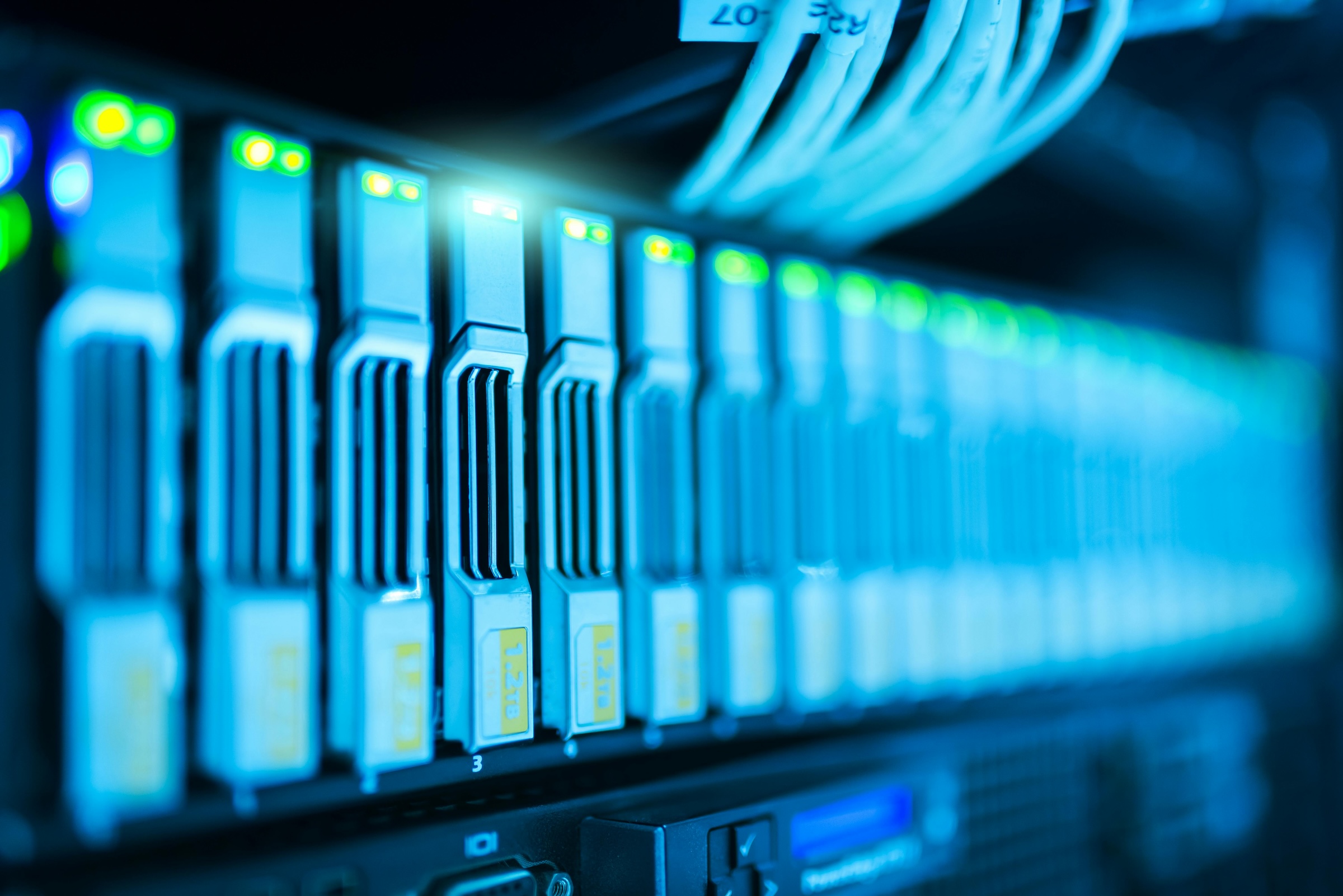 photo of computer server
