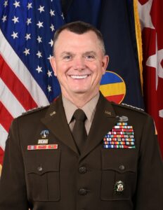 a headshot photo of general paul funk